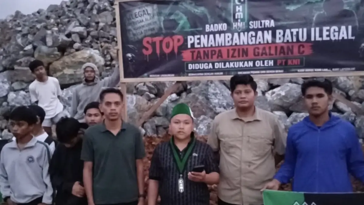 Lahan PT KNI Disegel Mahasiswa, PSN Pomalaa Disorot Terkait Dugaan Pelanggaran