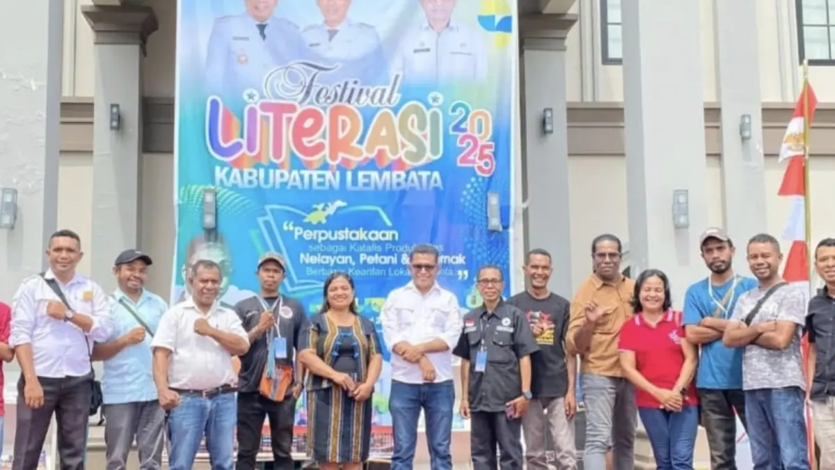 Jambore Literasi Lembata 2026 Resmi Dibuka Bupati, Fokus Budaya Baca dan Kreativitas.