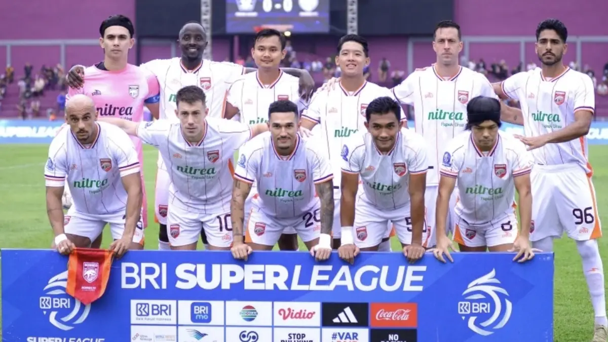 SUPERLEAGUE Skuad Borneo FC. (Dok. I-League)