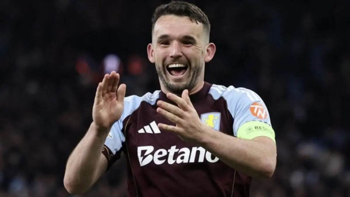 Aston Villa berhasil lolos ke final Liga Europa. (AFP/DARREN STAPLES)