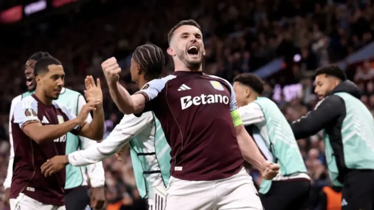 Aston Villa melangkah ke final Liga Europa pertamanya setelah menggilas sesama tim Inggris,
Nottingham Forest, dengan skor telak 4-0 pada leg kedua semifinal di Villa Park, London, pada Jumat
dini hari WIB. (UEFA.com)