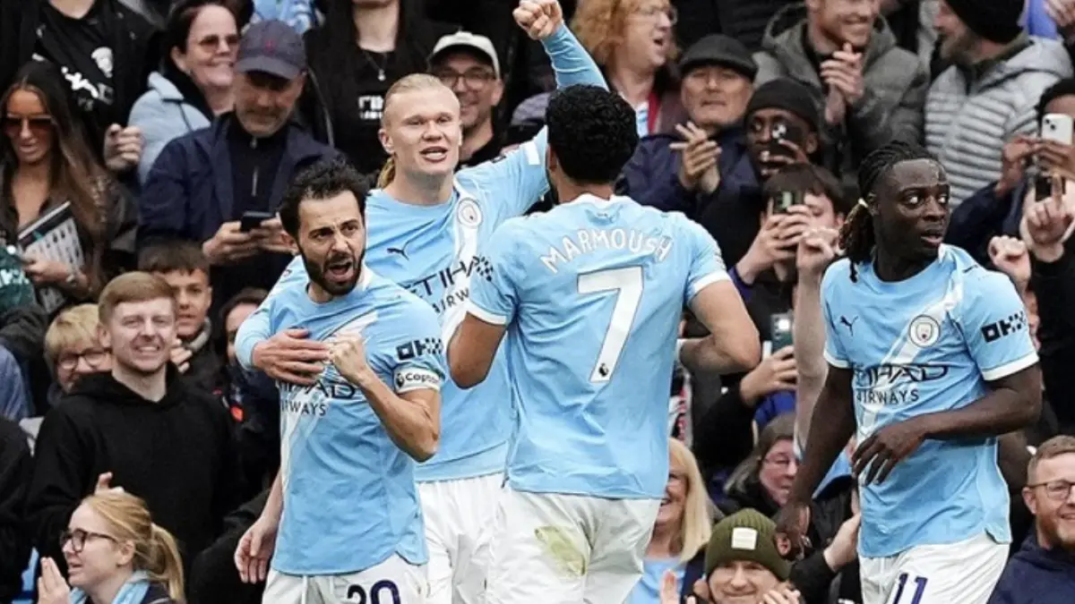 Hasil Man City vs Brentford. (Foto: PA Images via Getty Images/Martin Rickett - PA Images)