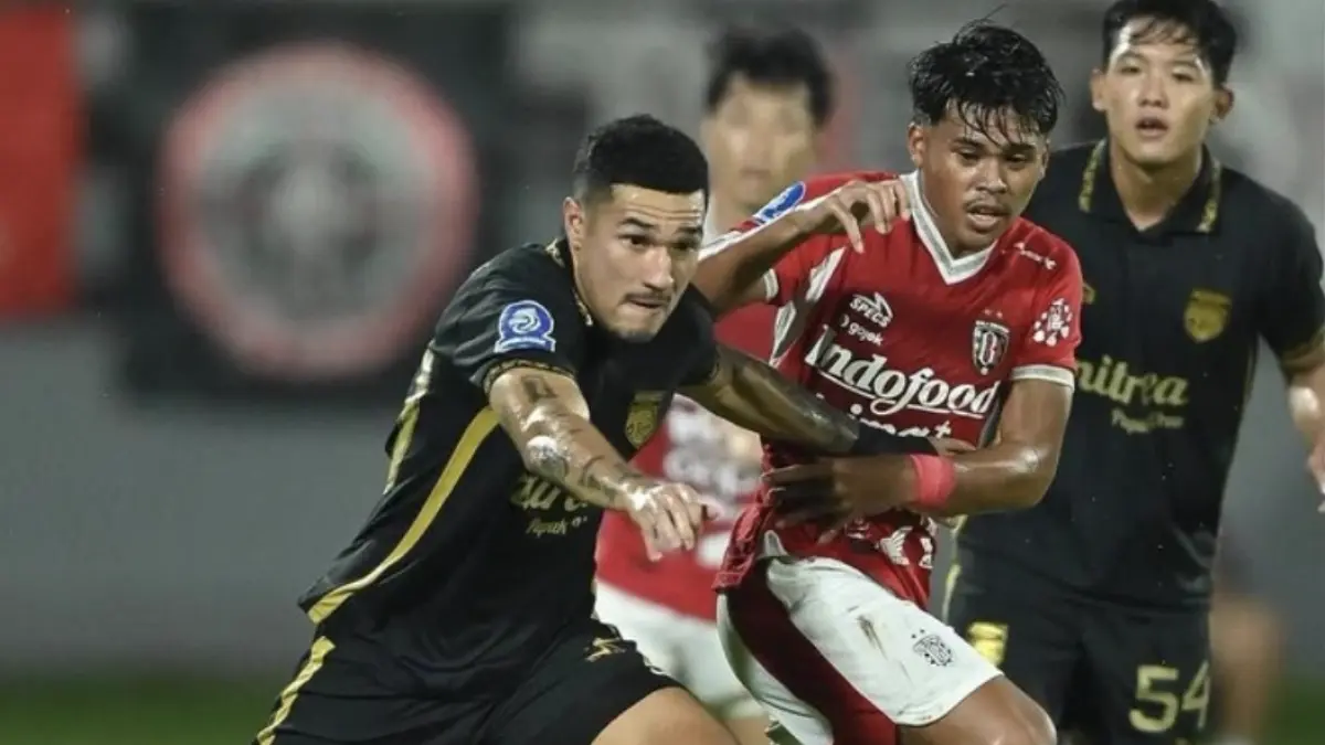 Foto: Bali United vs Borneo FC. (dok Borneo FC)