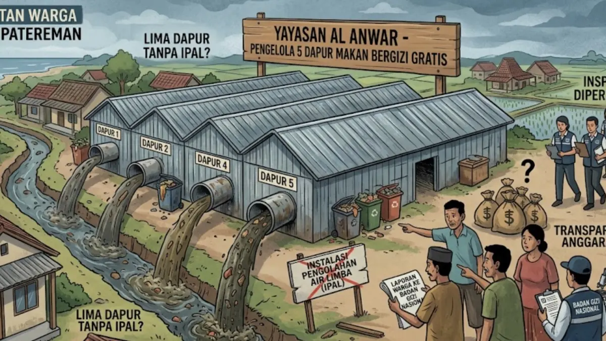 Program Makan Bergizi Gratis di Bangkalan Disorot, Warga Pertanyakan 5 Dapur Yayasan Al Anwar