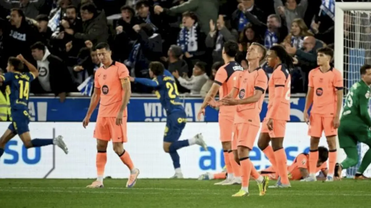 Barcelona Kalah dari Alaves, Rekor 11 Kemenangan Beruntun LaLiga Terhenti
