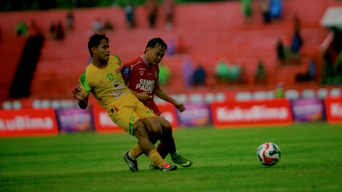 Hasil Semen Padang vs Persebaya Surabaya dalam lanjutan Super League 2025-2026, Jumat (15/5/2026) sore WIB, berakhir dengan skor
telak 0-7. (Dok. Persebaya)