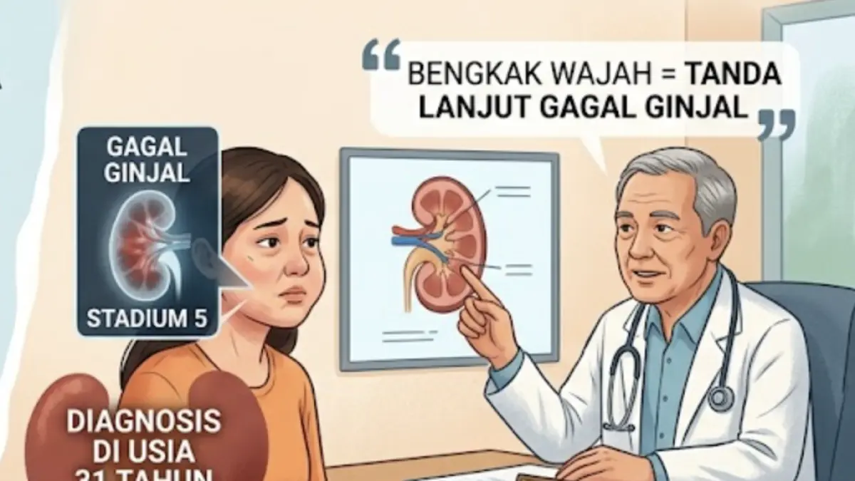 Dokter Ungkap Penyebab Gagal Ginjal Tak Hanya karena Kurang Minum Air