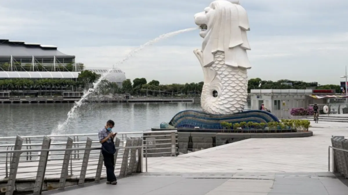 Situasi COVID-18 di Singapura. (Foto: Getty Images)
