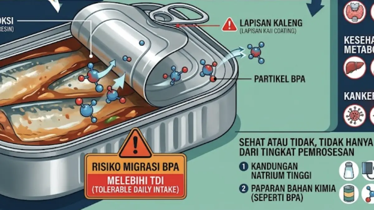 Sarden Kalengan Ramai Dibahas karena Non-UPF, Ini Fakta soal BPA dan Kandungannya