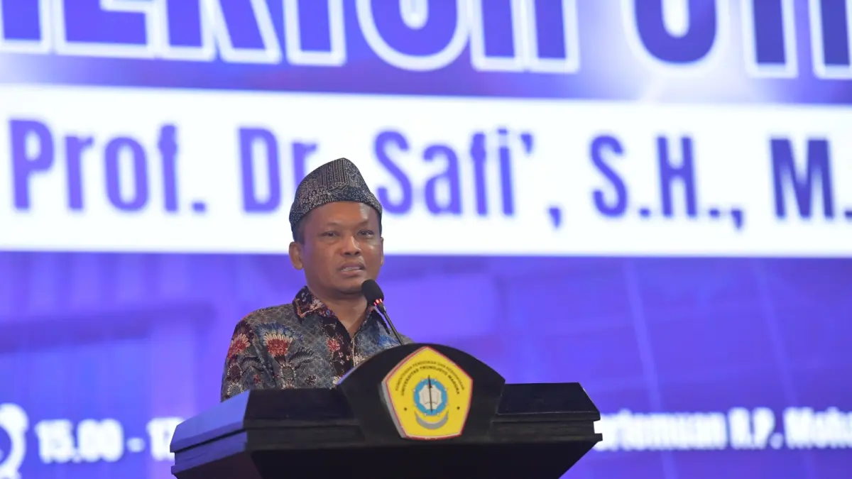 BERSAHAJA: Rektor UTM Prof. Safi