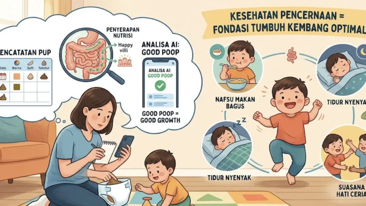 Ilustrasi - Jangan Langsung Buang Popok Anak, Kondisi Pup Bisa Ungkap Masalah Pencernaan