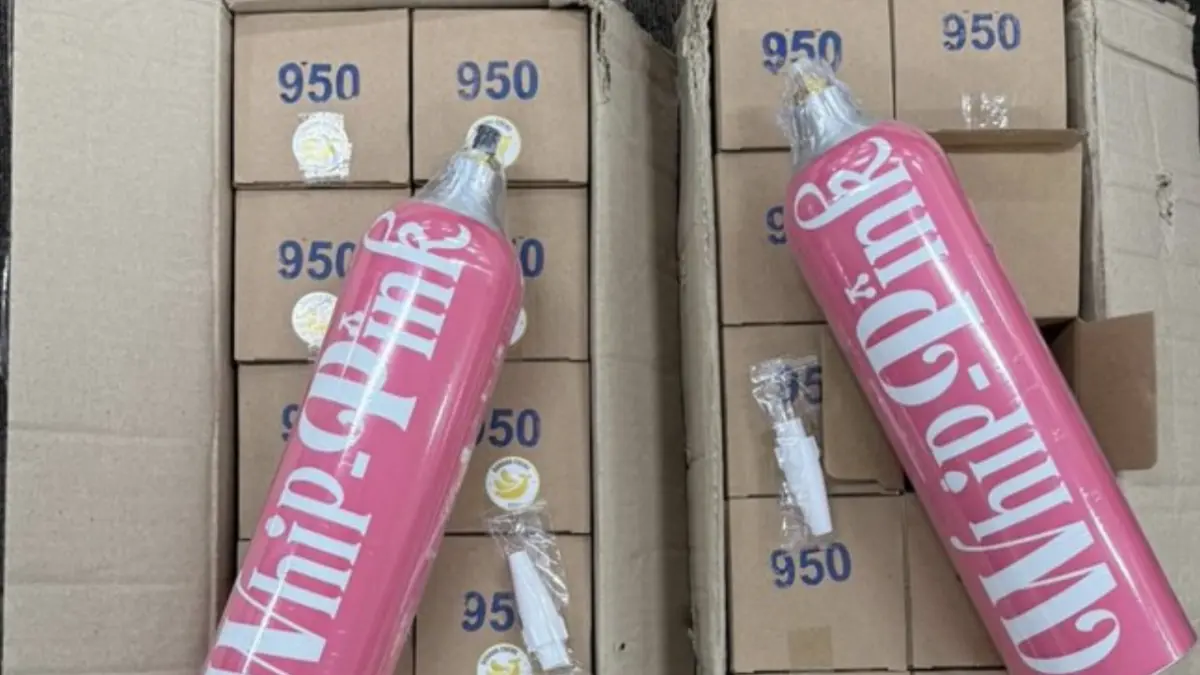 Foto: Produsen Whip-pink di Kemayoran, Jakpus digerebek Bareskrim Polri. (dok. Istimewa)