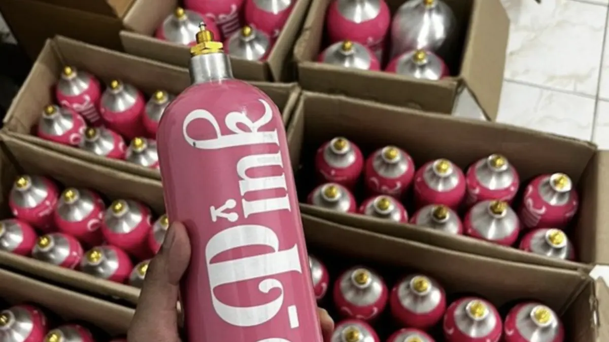 Foto: Produsen Whip-pink di Kemayoran, Jakpus digerebek Bareskrim Polri. (dok. Istimewa)