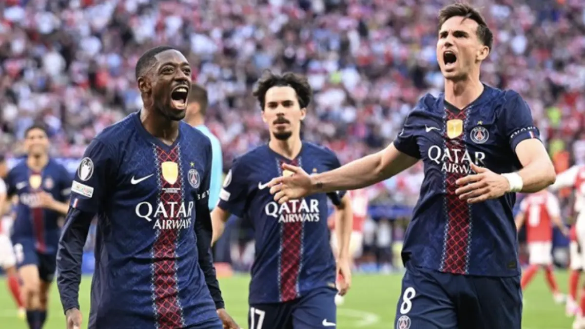 PSG kembali mempertahankan gelar Liga Champions. Foto: REUTERS/Angelika Warmuth