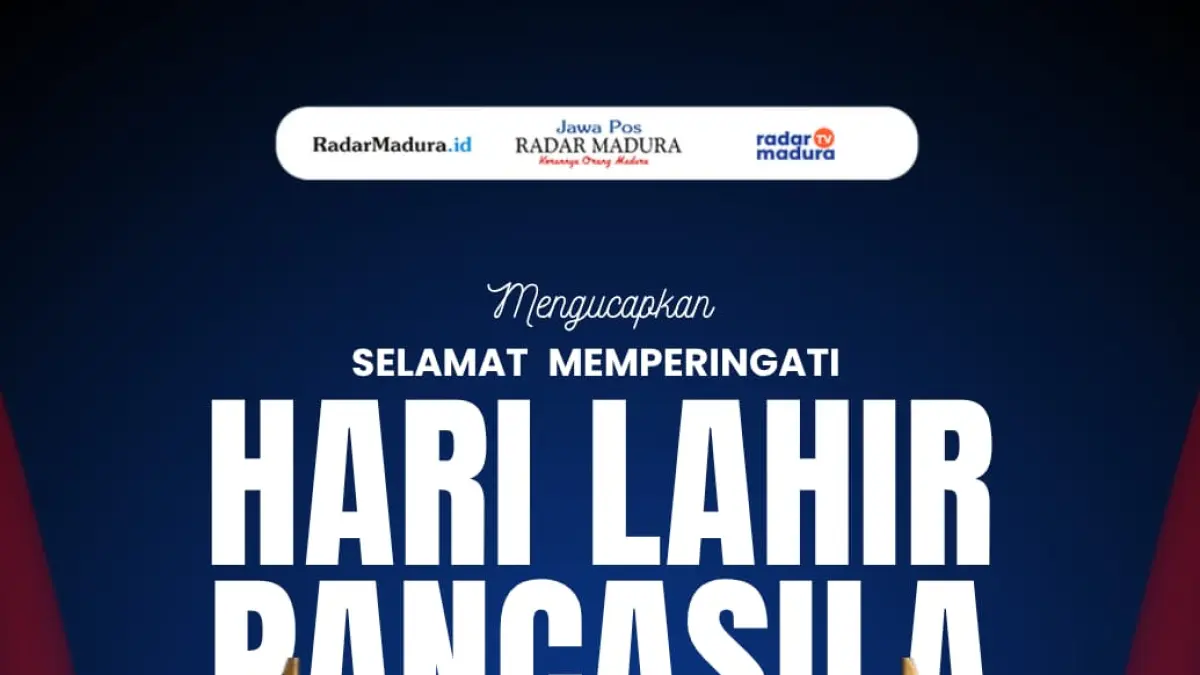 Hari Lahir Pancasila. Jawa Pos Radar Madura