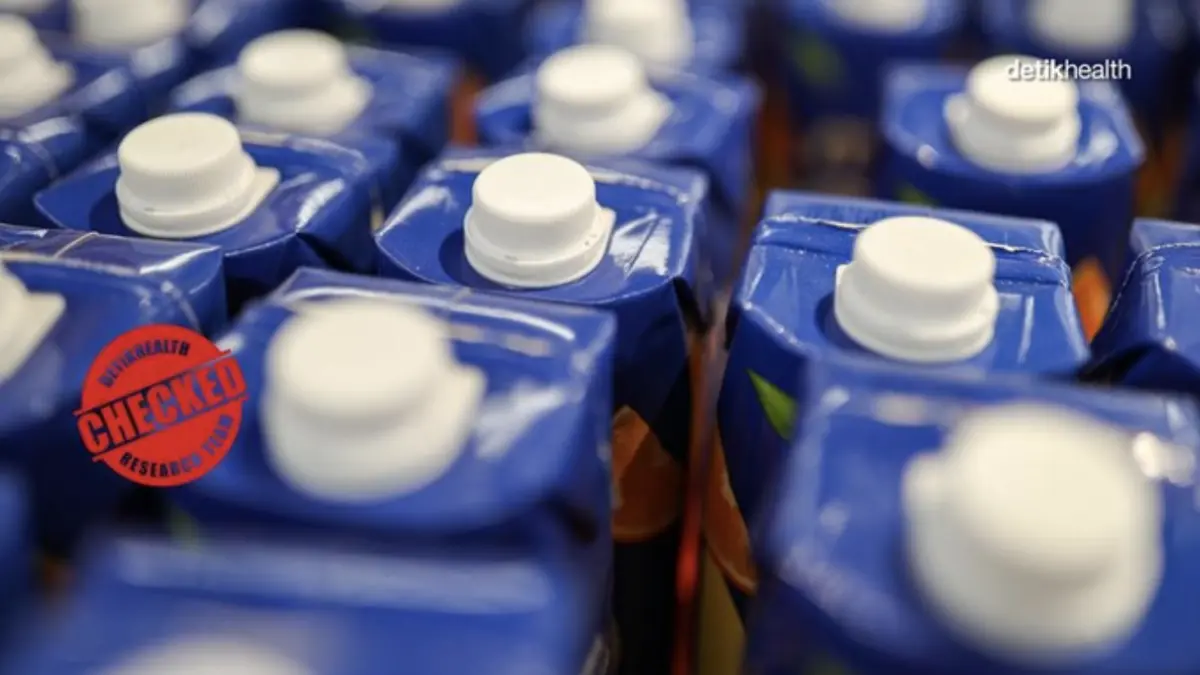 Nutrisi susu UHT rusak oleh pemanasan? Foto: iStock