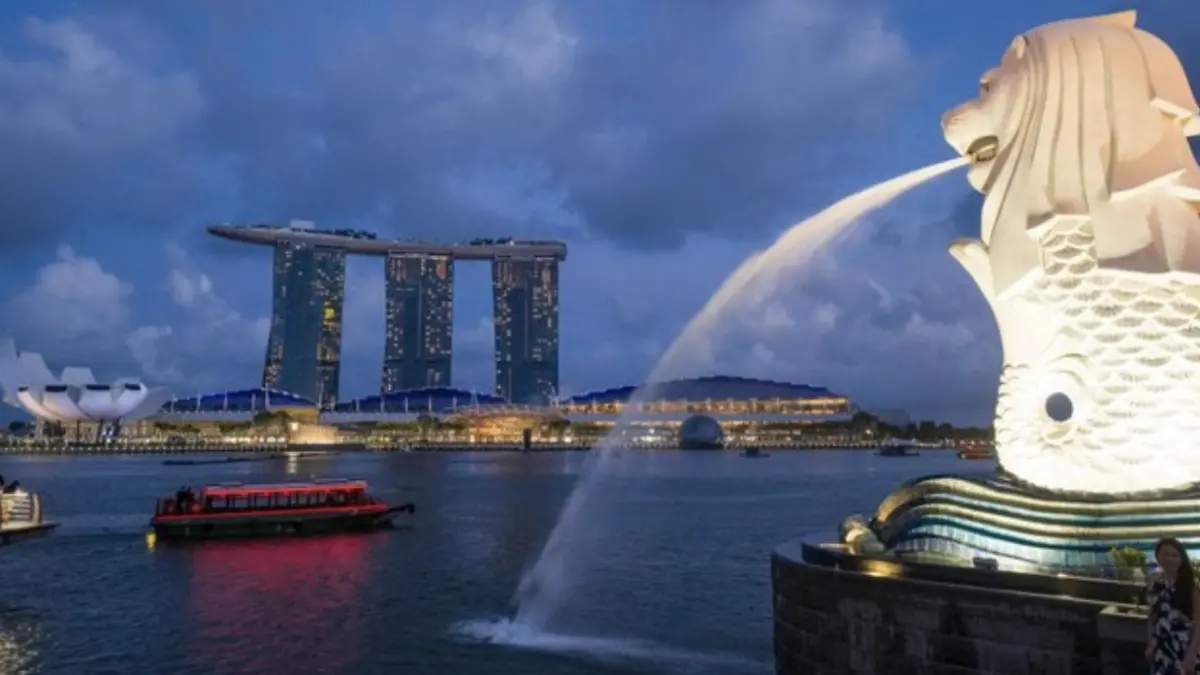 Ilustrasi negara Singapura (Foto: Benard E/Andia/Getty Image)