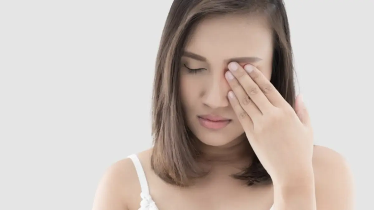 Ilustrasi mata kedutan. (Foto: Getty Images/iStockphoto/Tharakorn)