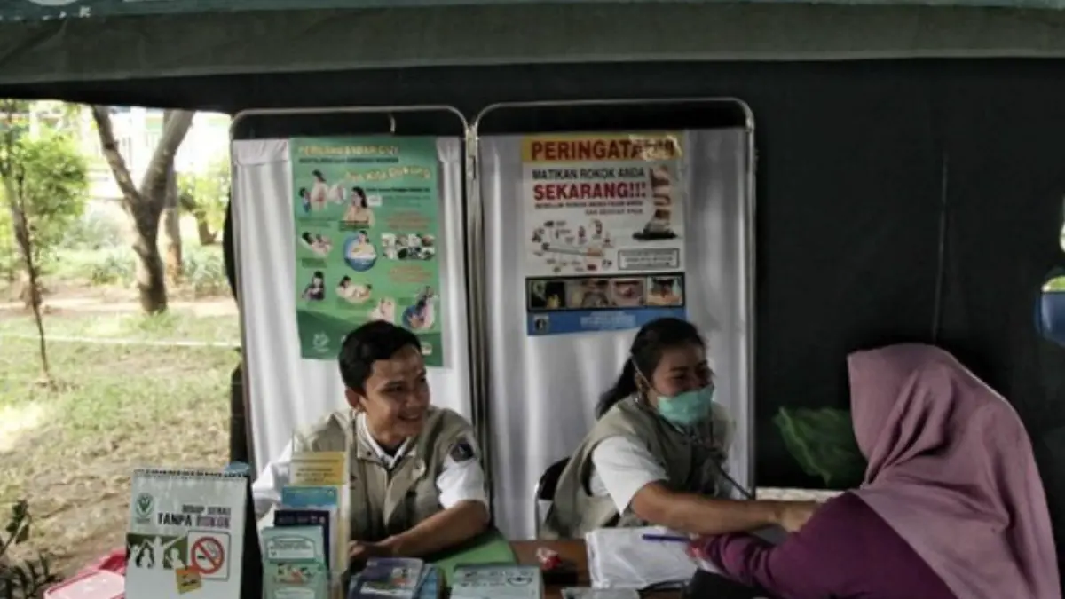 Ilustrasi cek kesehatan. (Foto: Pradita Utama)