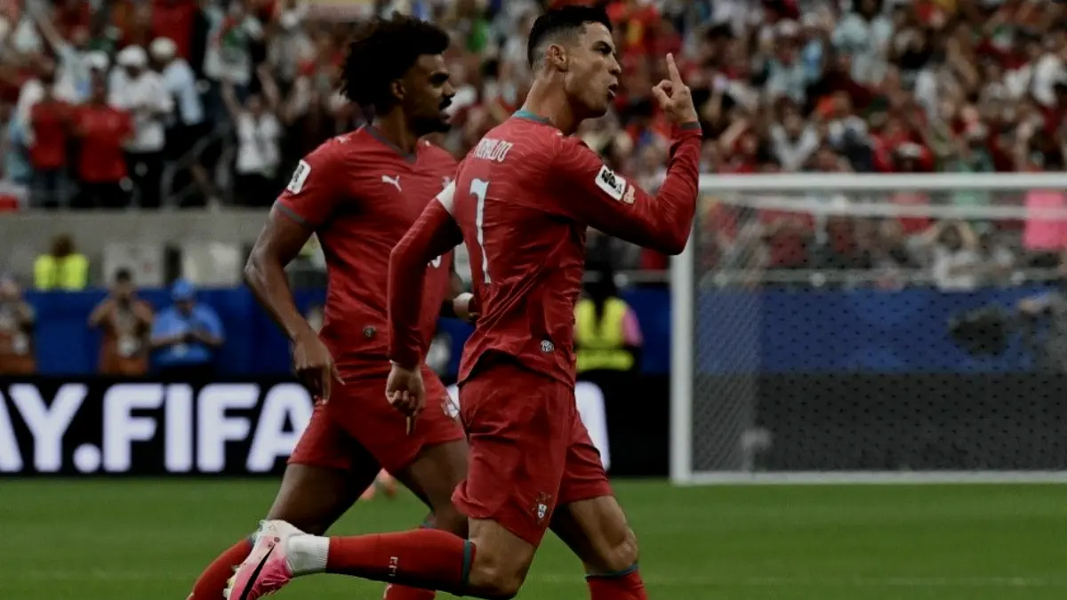 Line Up Resmi Portugal vs Kroasia di Piala Dunia 2026, Duel Ronaldo vs Modric Jadi Sorotan. (Foto oleh RONALDO SCHEMIDT / AFP) (AFP/RONALDO SCHEMIDT)