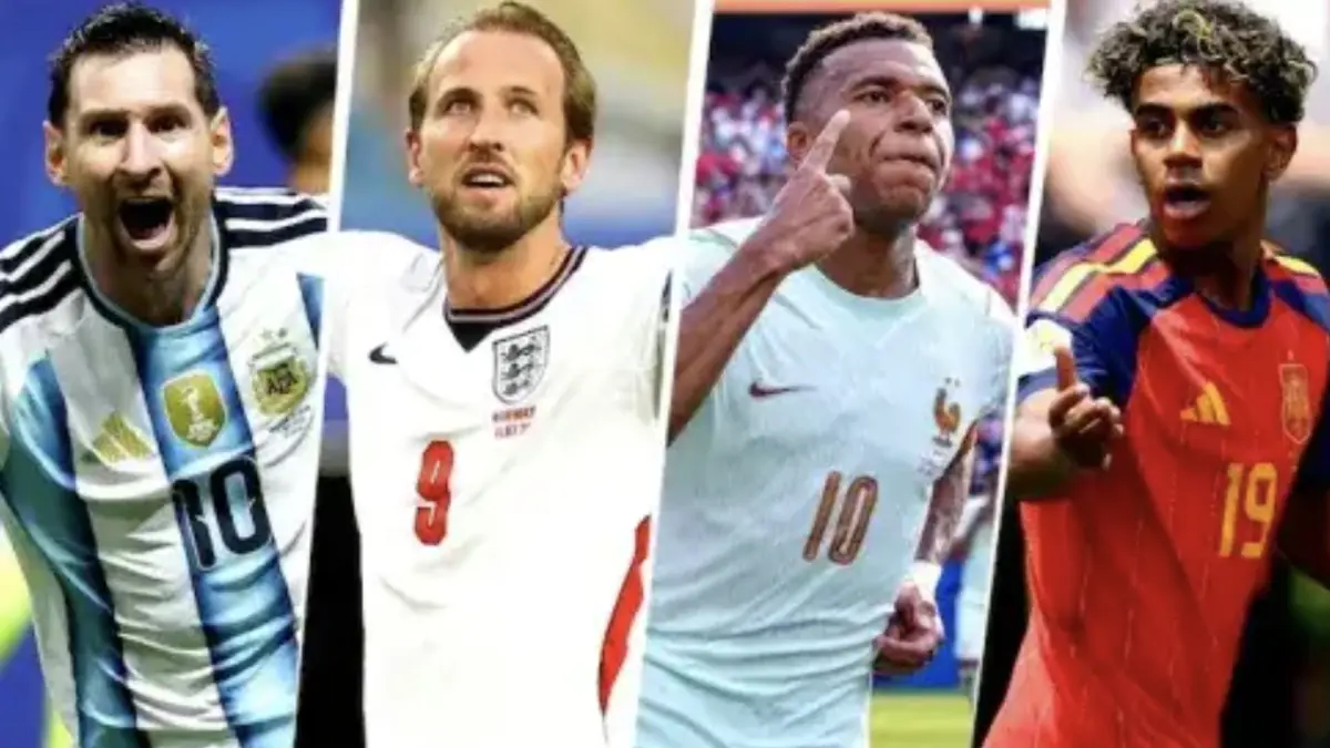 Semifinal Piala Dunia 2026 mempertemukan Argentina vs Inggris dan Prancis vs Spanyol. Untuk pertama kalinya empat tim teratas ranking FIFA lolos bersama ke empat besar. (Foto: IT)
