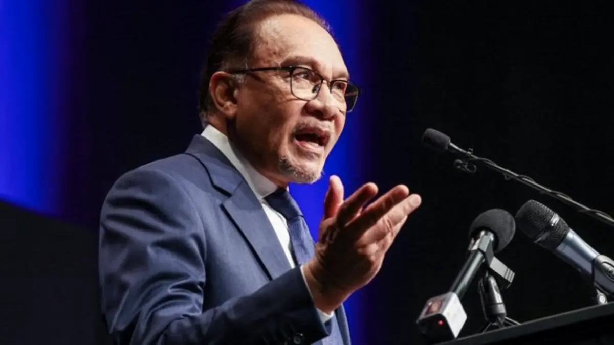 PM Malaysia Anwar Ibrahim (dok. AFP/DAVID GRAY)