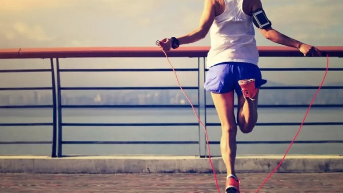 Skipping atau lompat tali. Foto: thinkstock