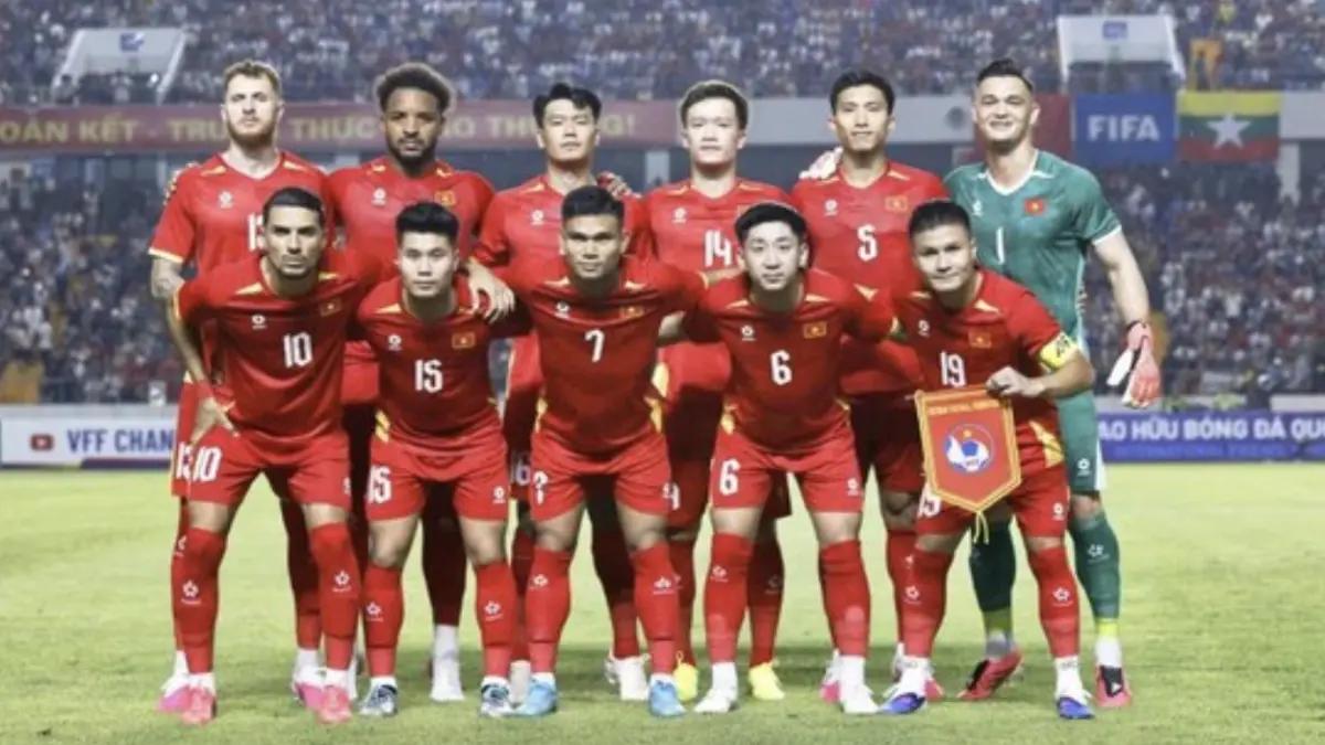 Vietnam berhasil meraih kemenangan 7-0 atas Timor Leste pada matchday pertama grup A Piala AFF 2026. (Dok. VFF)