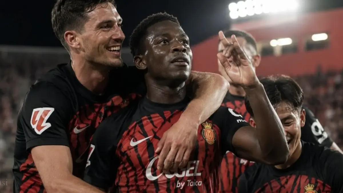 RCD Mallorca mengalahkan Paris Saint-Germain 3-0 pada laga Trofeu Ciutat de Palma di Estadi Mallorca Son
Moix. (Ilustrasi/wartagarut)
