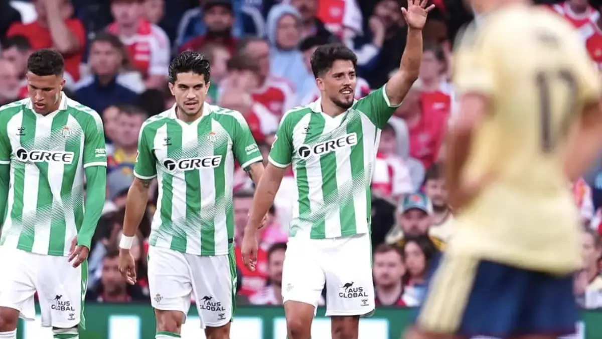 Real Betis Hukum Kesalahan Arsenal, Menang 3-1 di Laga Pramusim.