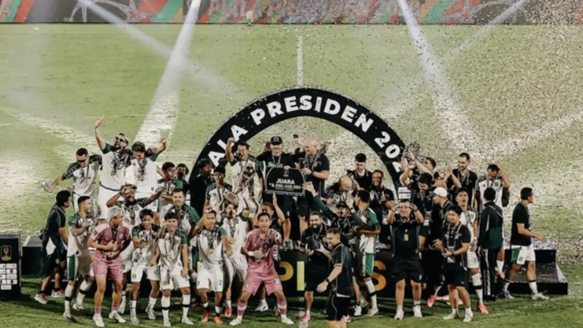 Persebaya Surabaya juara Piala Presiden 2026 usai kalahkan Persib Bandung di final. (Arsip Media Piala Presiden 2026)