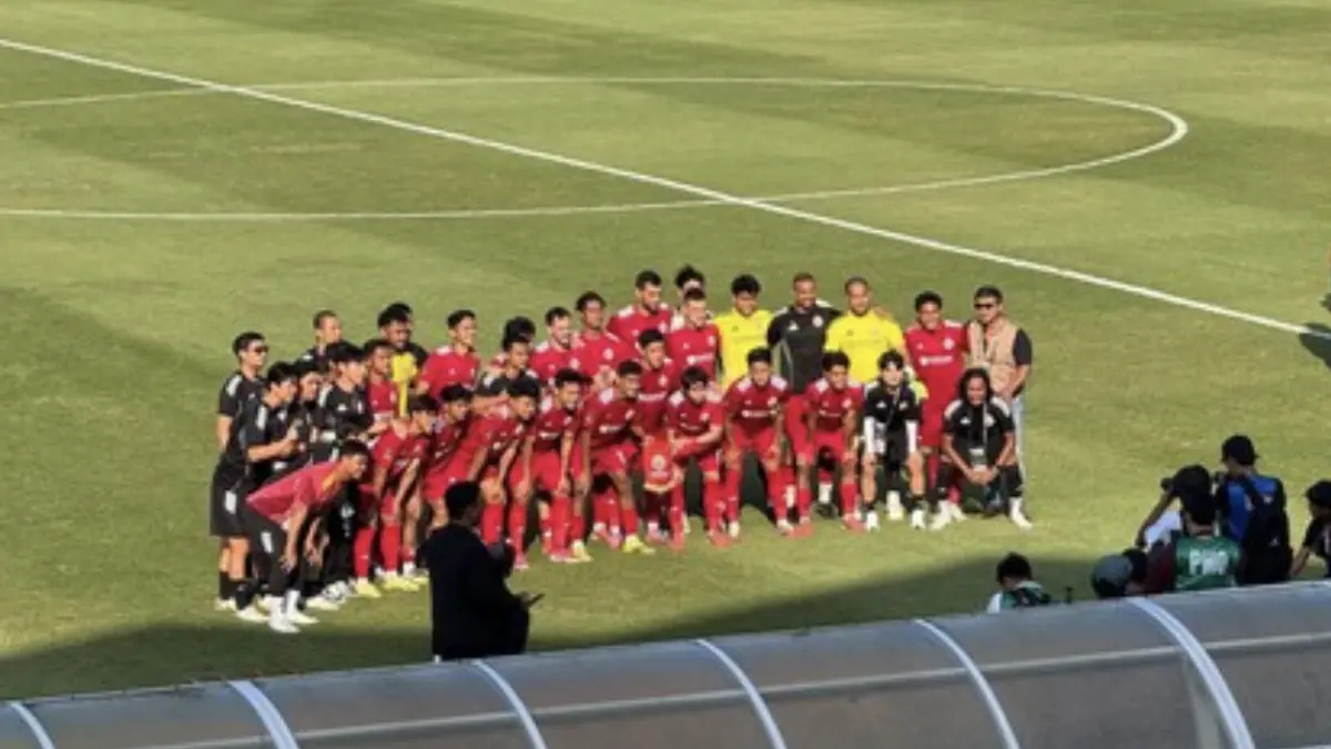 Persija Jakarta menyabet peringkat ketiga Piala Presiden 2026 seusai mengalahkan Arema FC dengan skor 3-1 di Stadion Kapten
| Wayan Dipta, Gianyar, Bali, Kamis (6/8/2026). (Foto: Adhistaya/detikBali)