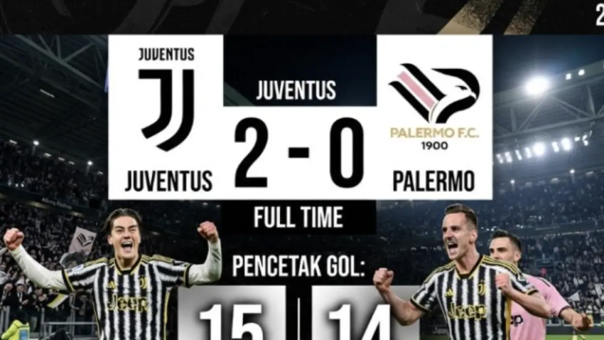 Juventus Taklukkan Palermo 2-0 di Laga Pramusim, Yildiz dan Milik Jadi Pembeda. Gambar dihasilkan google mode ai.