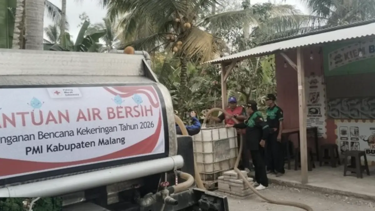 Distribusi air bersih ke Malang Selatan (Foto: Dok. Istimewa)