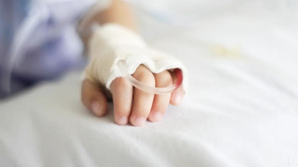 Foto: Ilustrasi anak kanker (Getty Images/iStockphoto/AgFang)