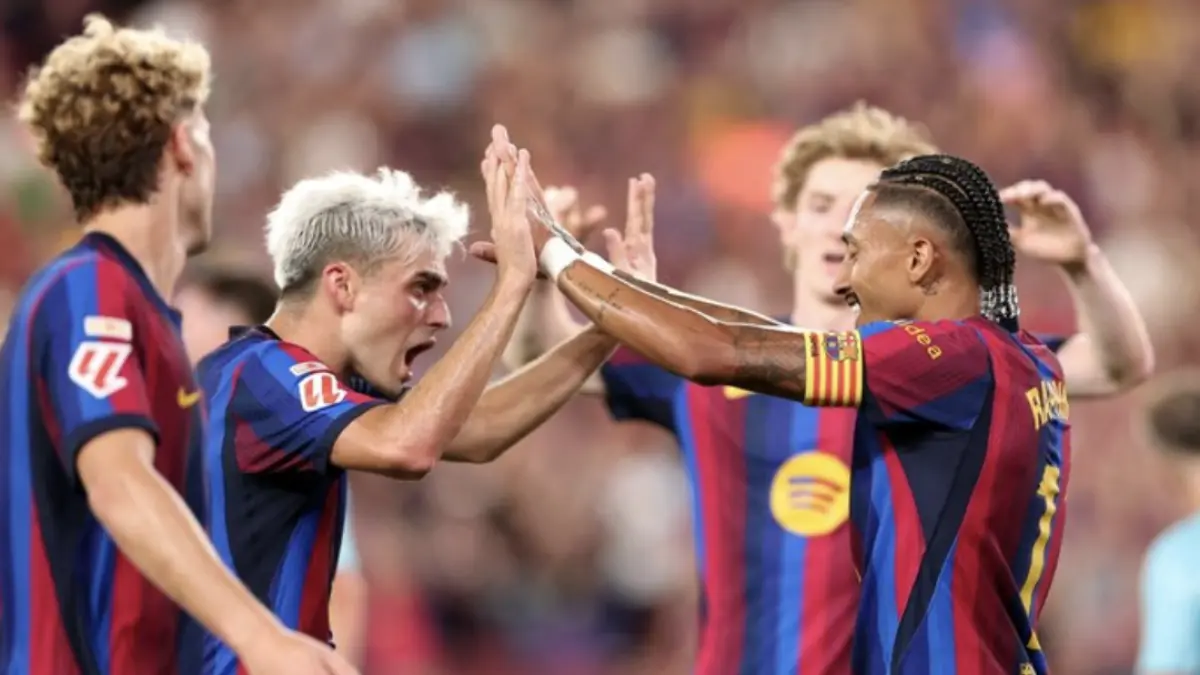 Barcelona menang 2-0 atas Athletic Bilbao dalam lanjutan LaLiga (Foto: REUTERS/Bruna Casas)