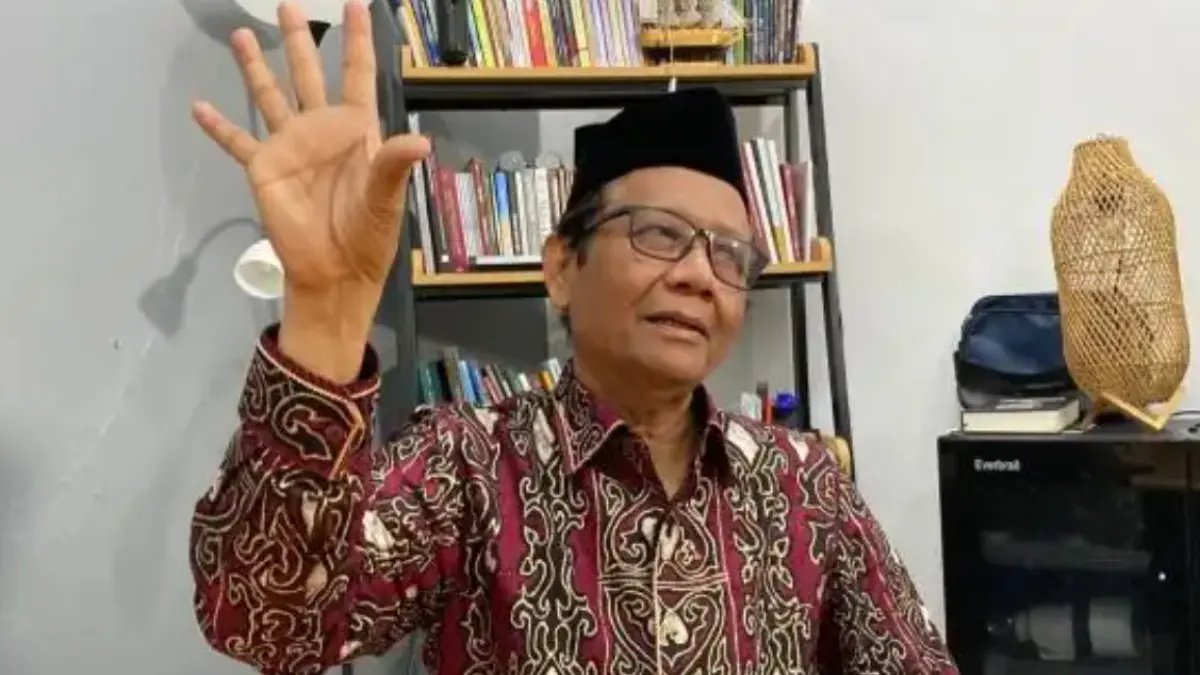 Mahfud MD Sambut Target Pengesahan RUU Perampasan Aset, Ingatkan Meaningful Participation.