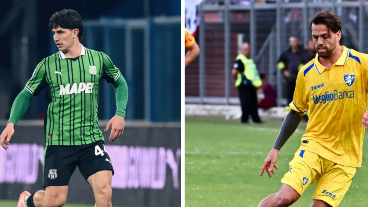 Sassuolo vs Frosinone 1-1 (4-3): Drama Penalti Antar Neroverdi ke 16 Besar. Gambar: Instagram/@sassuolocalcio dan @frosinonecalcio