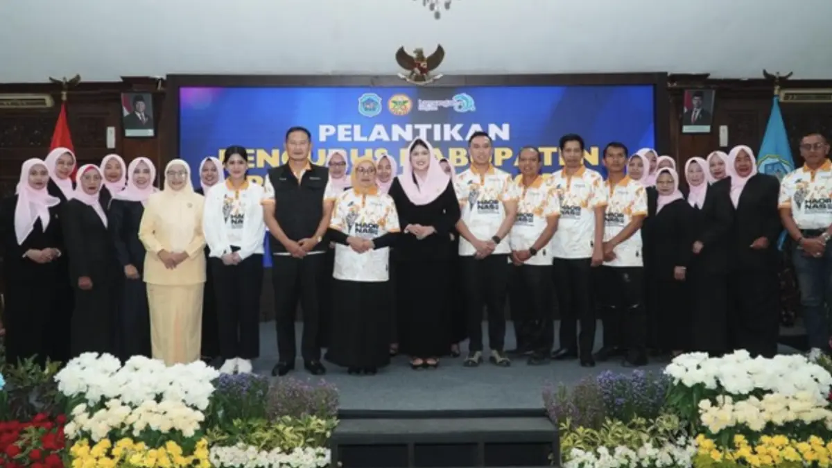 Pelantikan Perwosi Lamongan periode 2025-2029 (Foto: Dok. Istimewa)