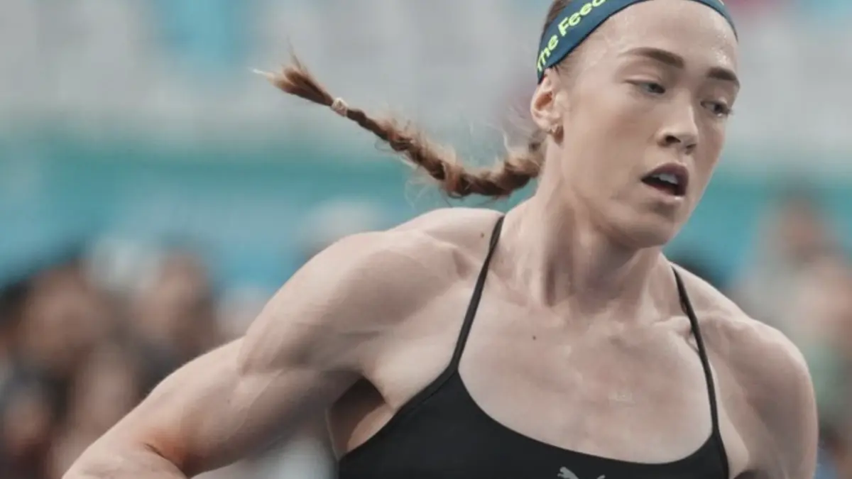 Atlet HYROX asal Australia, Joanna Wietrzyk (Foto: VCG via Getty Images/VCG)