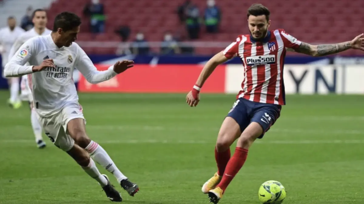 Atletico Madrid vs Real Madrid.(Dok. Antara)