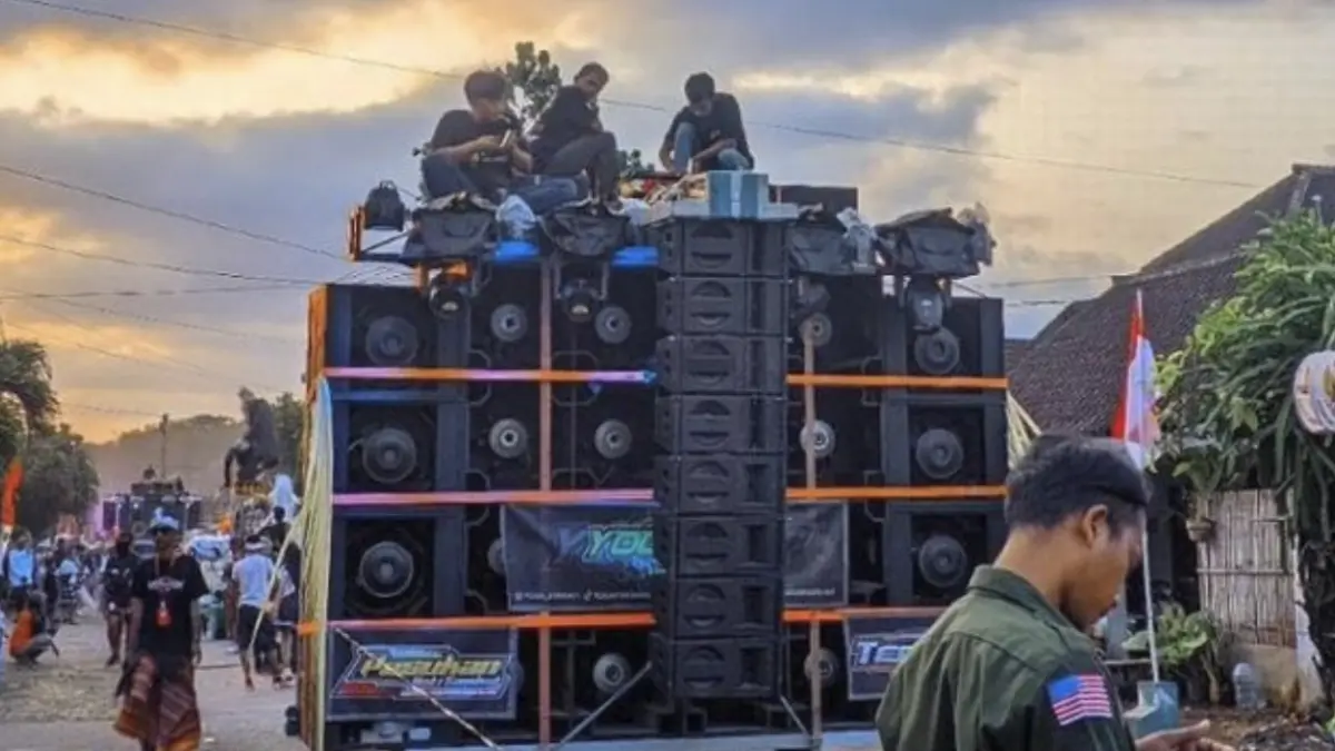Ilustrasi sound horeg (Foto: Istimewa)