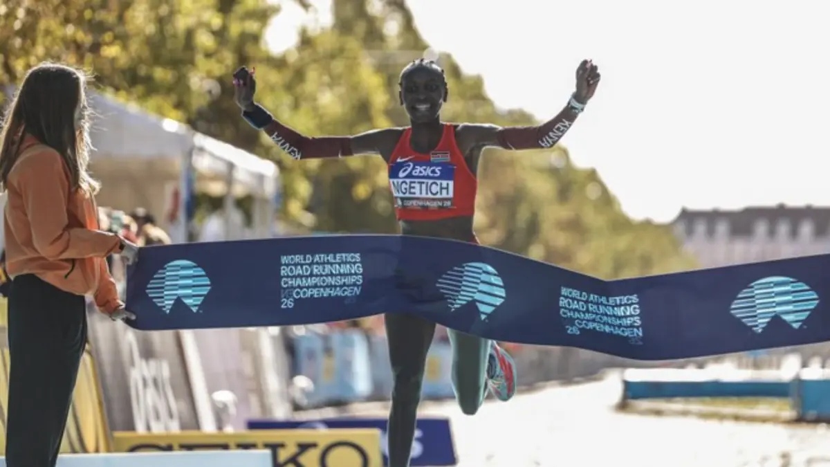 Agnes Jebet Ngetich (Foto: World Athletics via Getty Images/Gaelle Mobuchon)