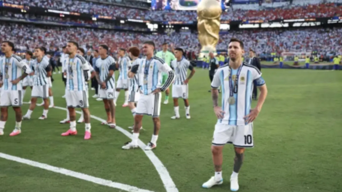 Tanpa Messi, Ini Susunan Pemain dan Skornya. Ilustrasi