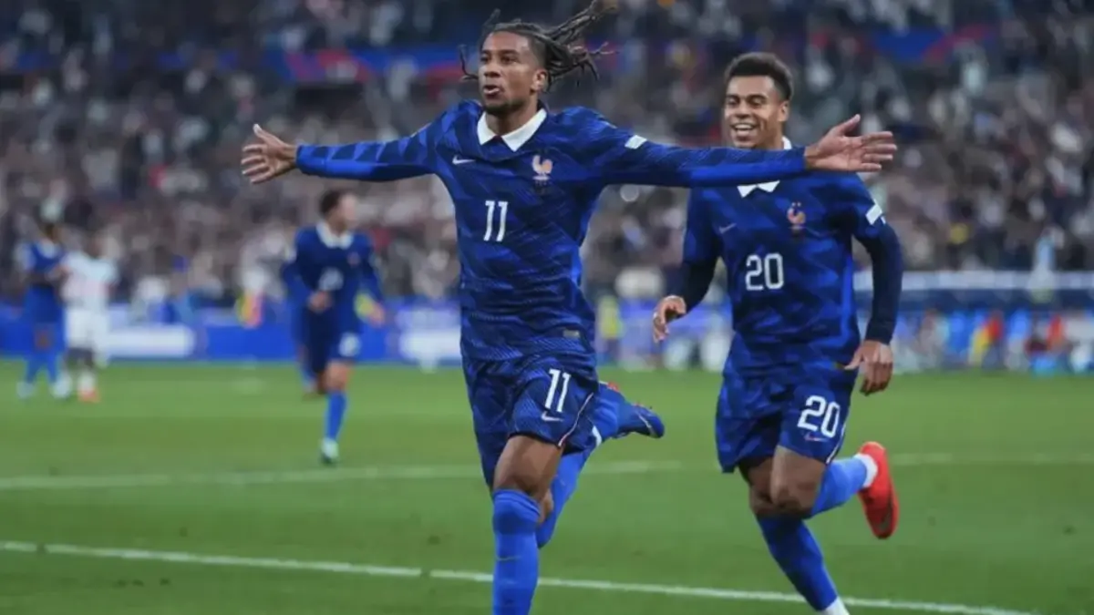Les Bleus Menang 4-1, Michael Olise Cetak Dua Gol. (UEFA.com)