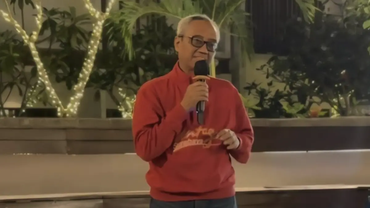 Rektor Untag Surabaya Harjo Seputro (Foto: Esti Widiyana/detik)