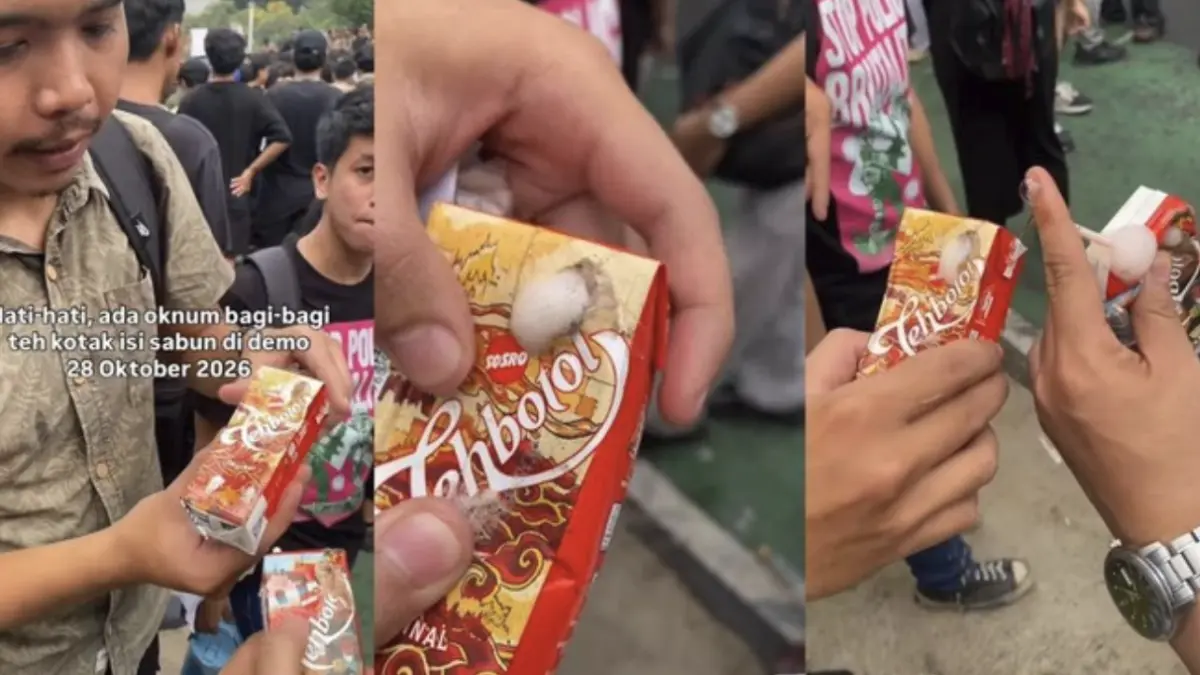 Viral Video Teh Botol Sosro Berbusa dan Beraroma Sabun, Ini Respons Produsen
