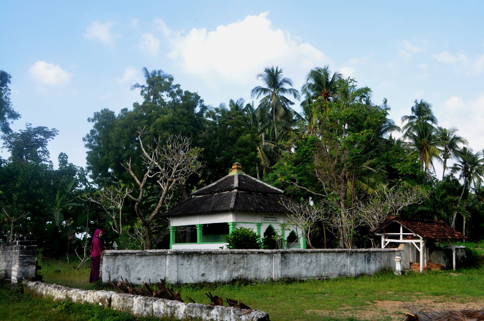 Makam Syeh Andalusy atau Andong Wilis di Dukuh Kepoh, Desa Panyuran, Kecamatan Palang, Kabupaten Tuban, Jawa Timur.