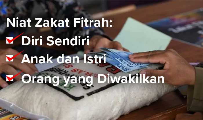 Ilustrasi Niat Zakat Fitrah
