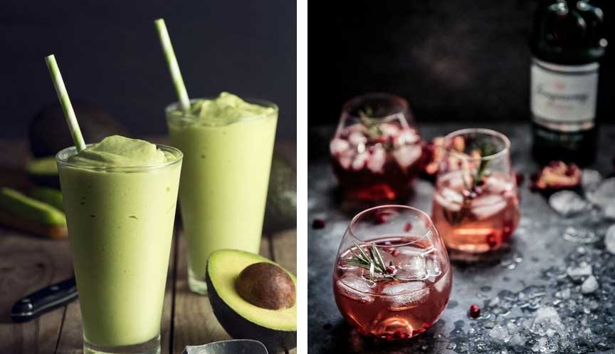 minuman jus dan bersoda